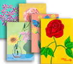 Flowers Of Inspiration Card Set